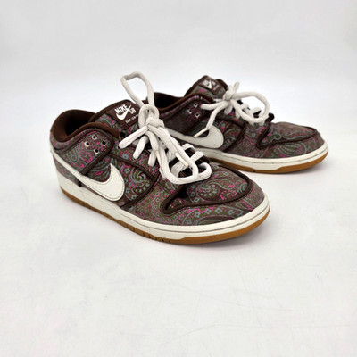 Nike SB Dunk Low Pro Paisley Brown Shoes Men's size 7 Skateboard DH7534-200