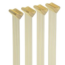 2X(40 PCS Floral Card Holder Picks - Flower Card Holder Sticks for Bouquets4837