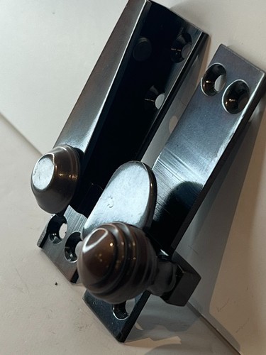Straight Sash Window Fastener 2 3/4" Sprung P6277 BMA On Brass Beehive S Heath - Picture 11 of 24