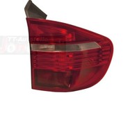 Hartsant RüCkleuchte Rechts Led AußEn FüR BMW X5 E70 07-10 Led Rot-Weiß AußEn