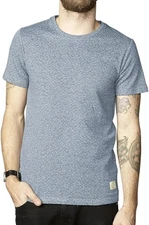 Suit Men's Board T-shirt Short Sleeve Town Shirt, Denim Blue, S