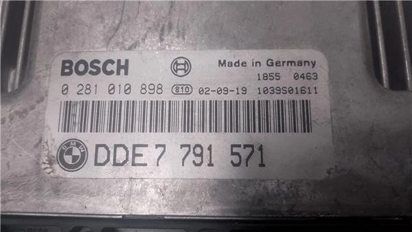 0281010898 CENTRALITA MOTOR UCE / 39606 PARA BMW SERIE 7 E65/E662001-> 3.0 7 - Imagen 2 de 3