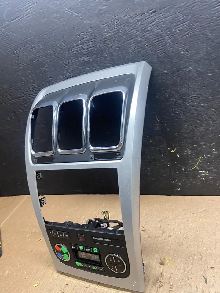GMC Acadia 2007-2012 aire acondicionado calefacción control climático radio panel bisel OEM T8848 DG Foto 4 de 4
