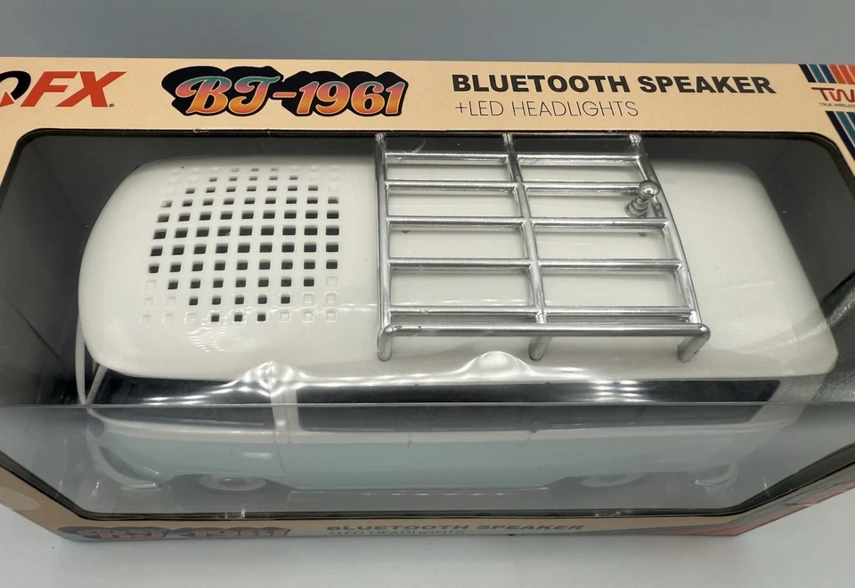 BJ-1961 Volkswagen Type Van Bluetooth Speaker LED Headlights Wireless FM QFX - Image 3 of 4