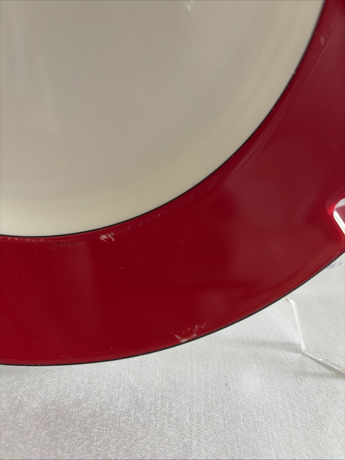 Kate Spade LENOX Rutherford Circle Red Luncheon Plates (2) 9 1/2" Moderate Use thumbnail 8