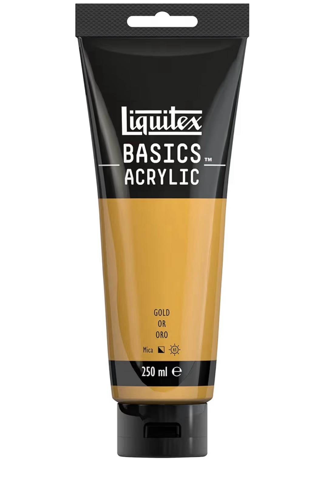 Liquitex Basics Acrylic Paint Gold 250 ml