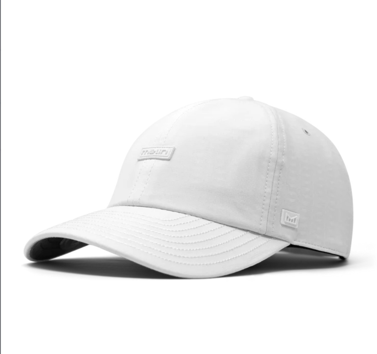 MELIN Compass Hydro Performance Snapback Hat White Adjustable FREE SHIPPING