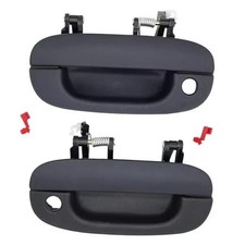 2pcs Exterior Door Handles Compatible With 1994-2002 Dodge Ram 1500 2500 3500