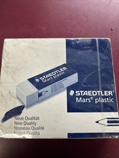 Staedtler Mars Plastic Erasers White Box of 20 - 526 50 UP