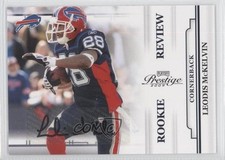 2009 Playoff Prestige Rookie Review Signatures /250 Leodis McKelvin #37 Auto 0f3