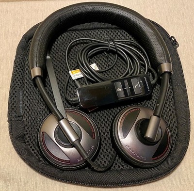 Plantronics Poly Blackwire C5220 C725 C720-M Binaural Stereo Headset USB-A USB-C