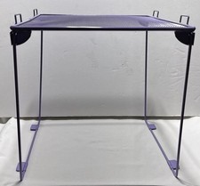 Locker Shelf Standard School Locker Organizer Collapsible Shelf Light Purple