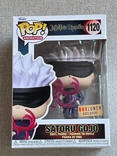FIGURA EXCLUSIVA FUNKO POP JUJUTSU KAISEN SATORU GOJO #1120 CAJA ALMUERZO NUEVA EN CAJA