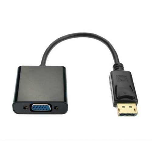 FHD Display Port DP Stecker auf VGA Buchse Adapter Konverter Kabel 1080P/ J9G4 - Afbeelding 7 van 17