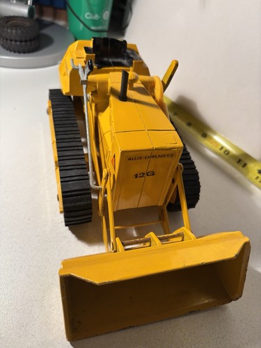 Ertl ALLIS CHALMERS 12G Crawler Loader 1/16 Diecast #198 1967 ESKA NICE CLEAN - Picture 8 of 15