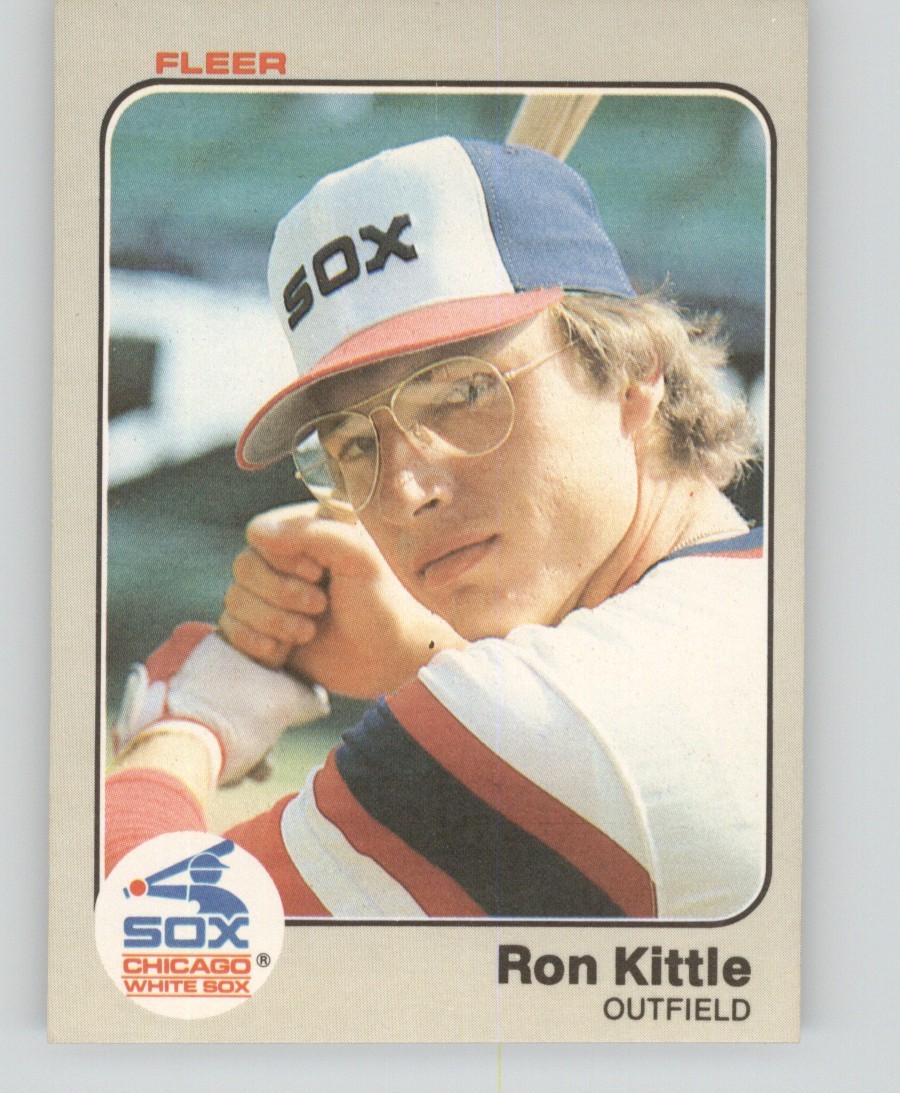 1983 Fleer - Ron Kittle #241 (RC) Chicago Whitesox Rookie