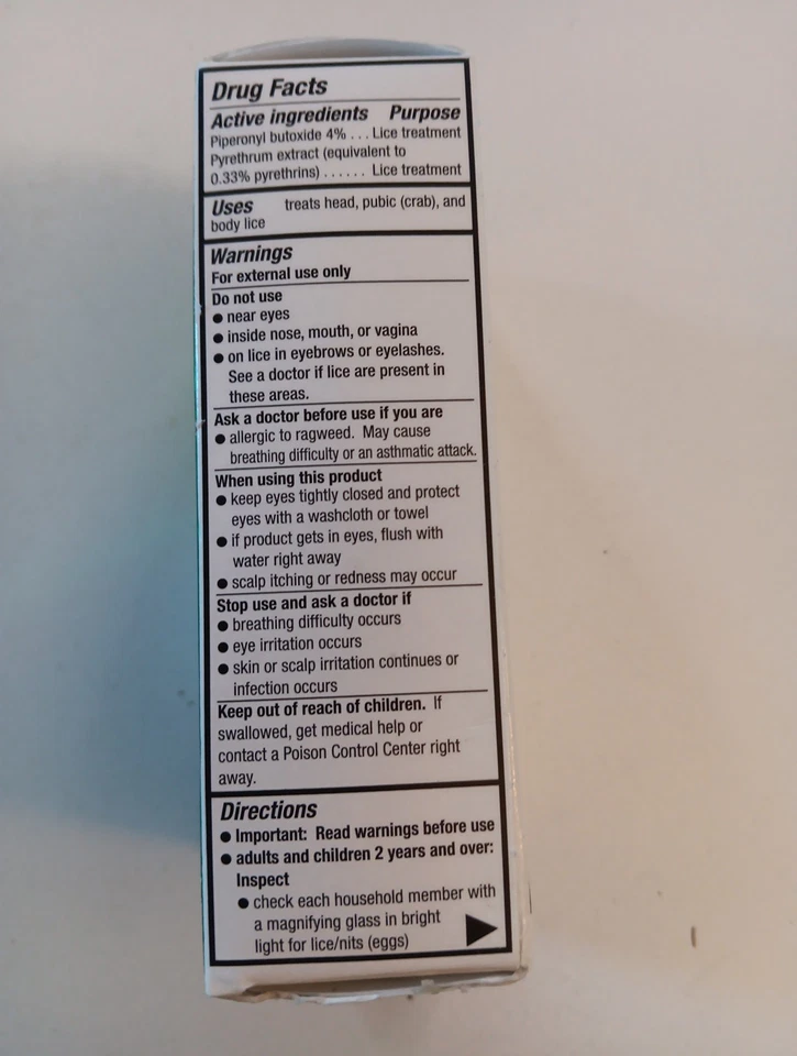 CHAMPÚ PARA TRATAMIENTO DE PIOJOS MEDICADOS MATA PIOJOS, 2 FL. OZ.  Exp. 06/2027 Foto 2 de 4