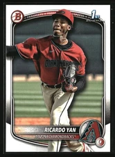 2025 Bowman Prospects Ricardo Yan #BP-31 Arizona Diamondbacks