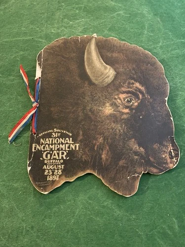 Official Souvenir 31st Nat Encampment Grand Army Republic 1897 Buffalo  New York