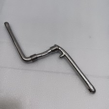 One Piece Chrome Bicycle Crank Arm 165mm 6-1/2" For Schwinn 28TPI