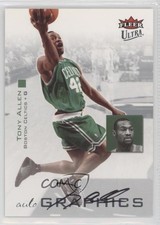 2007-08 Fleer Ultra Autographics Tony Allen #AU-TA Auto s5q