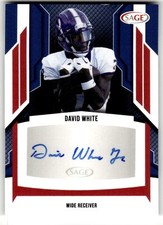 2024 SAGE HIT David White Next Level Autographs Red (Low Series) #NLS-DW