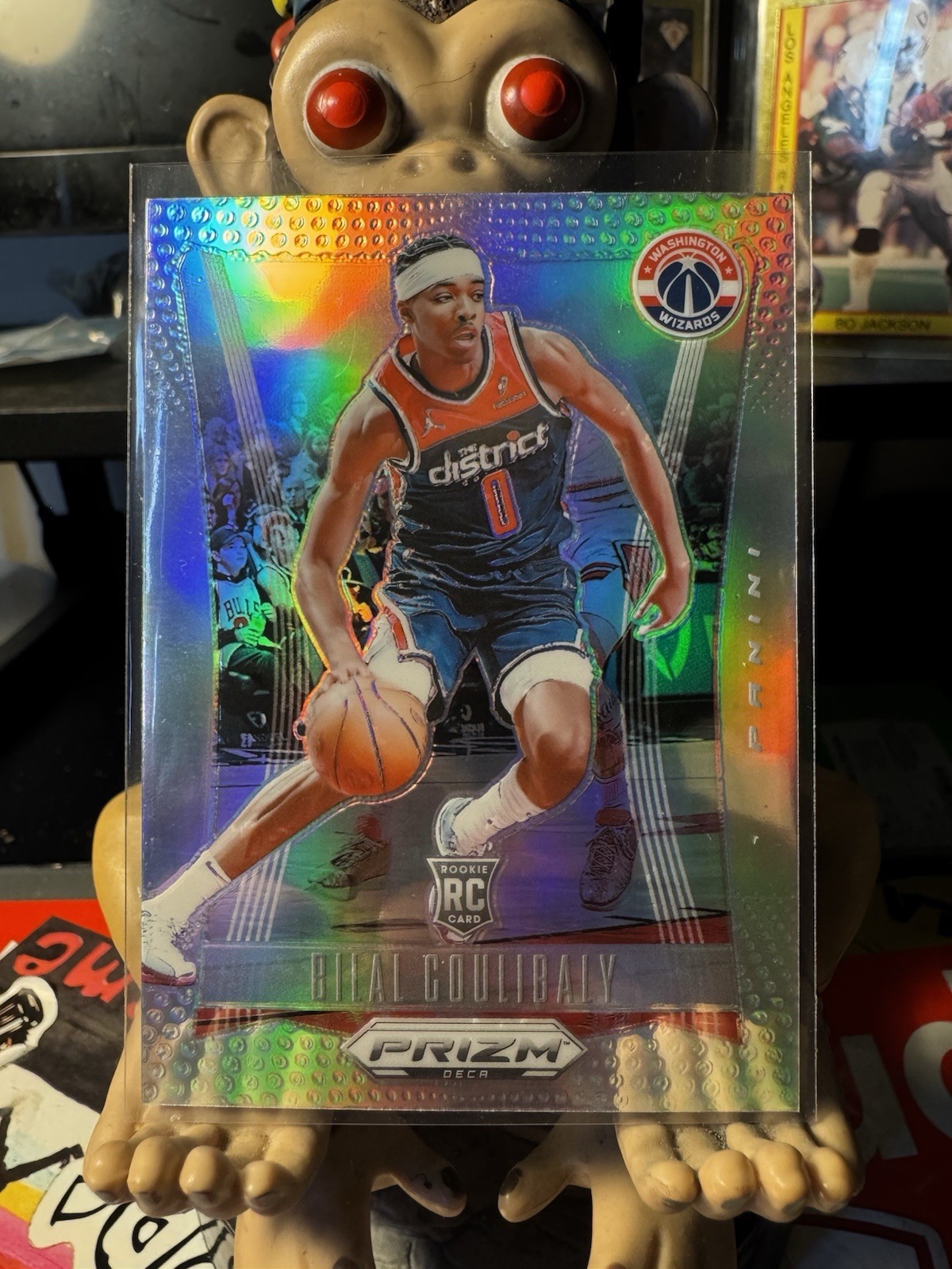2023-24 Panini Prizm Deca Bilal Coulibaly #177 (RC) Wizards