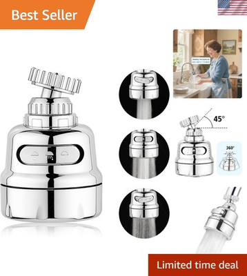 #ad #ad Faucet Head Replacement with Adjustable 3 Modes – Perfect for Every Kitchen Task $16.99