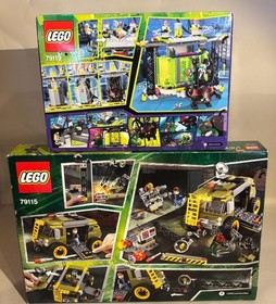 LEGO 79119 79115 Mutation Chamber Unleashed Van Takedown Ninja Turtles Sealed