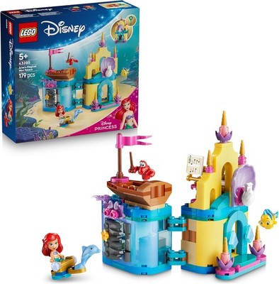 LEGO Disney Princess Arielles Spielzeug Schloss Die kleine Meerjungfrau