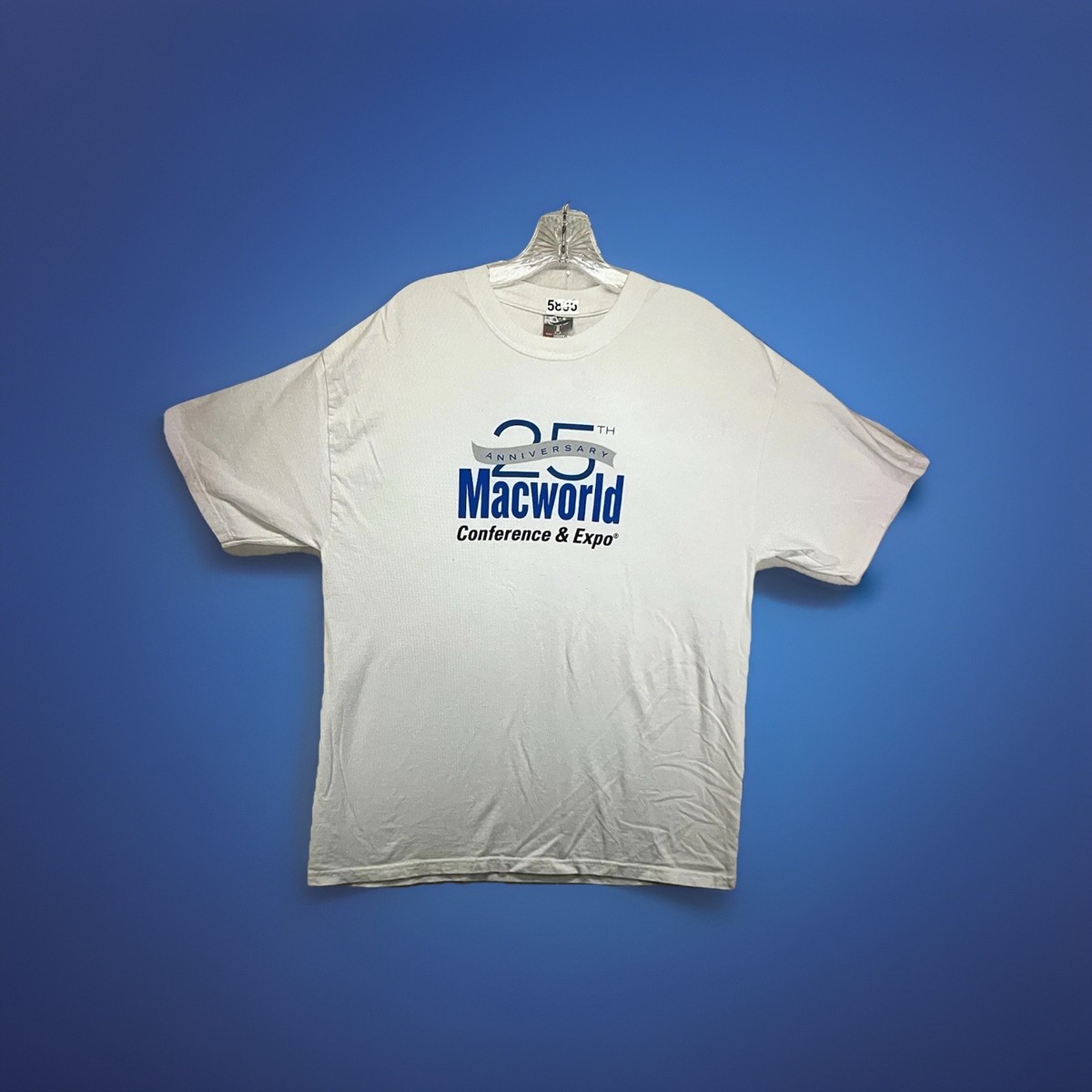 Apple Computer T Shirt MacWorld Large 2009 25th Anniversary World