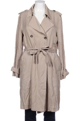 Hallhuber Mantel Damen Jacke Parka Gr. EU 42 Beige #3a2u2ko
