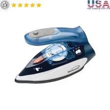 Dual Voltage Travel Iron Non-Stick Steam Function Compact 1100W Ironing Tool New
