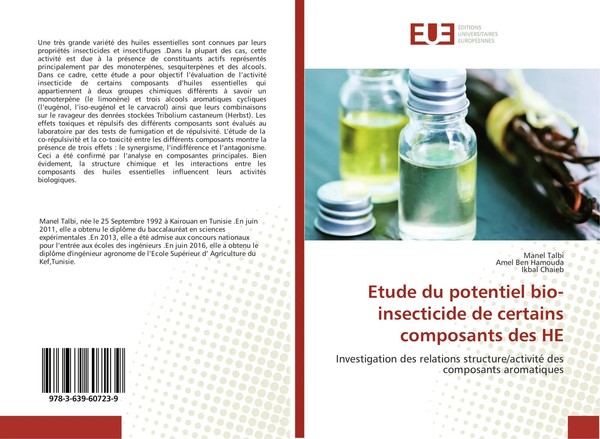 Manel Talbi (U. A.) | Etude Du Potentiel Bio-Insecticide De Certains...-image