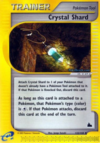 Hero Deal, English - 1 x Pokemon Crystal Shard - 122/144 - Uncommon Skyridge