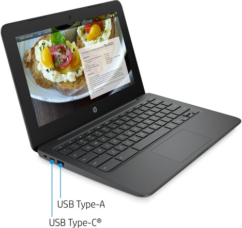 2020 HP Premium Chromebook 11.6" 4GB, 32GB eMMC, Intel Celeron N3350 upto 2.4GHz - Picture 6 of 8