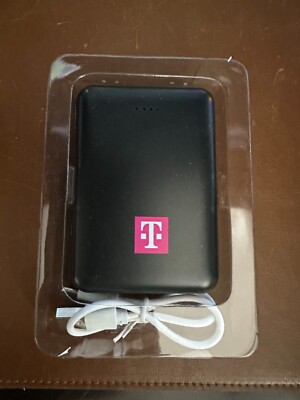 Tmobile 5000mAh SLIM Pocket PORTABLE Power Bank DUAL OUTPUT Type C