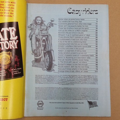 Easyriders Magazine Issue 120 June 1983, Harley Davidson Choppers - Picture 2 of 3