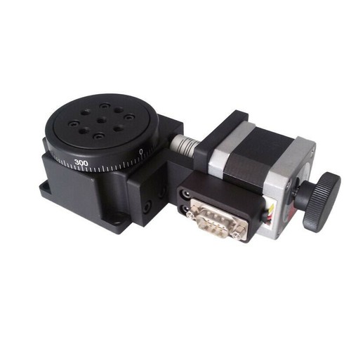 Electric Rotating Platform Motorized Precision Rotary Stages Table Diameter 60mm