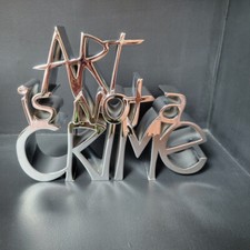 Mr Brainwash - Art is not a crime - STREET ART - parfait état