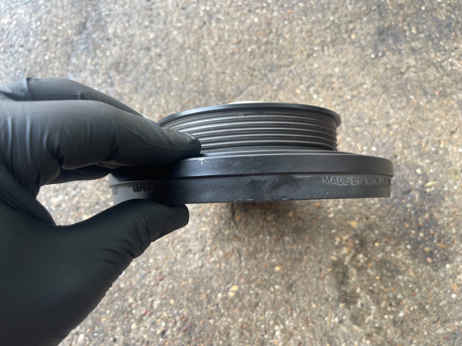2007 Maserati Quattroporte HARMONIC BALANCER CRANKSHAFT PULLEY VIBRATION DAMPER