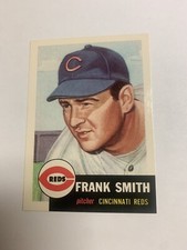 1991 Topps 1953 Archive Frank Smith Cincinnati Reds REPRINT