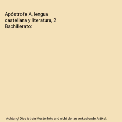 Apóstrofe A, lengua castellana y literatura, 2 Bachillerato, Pedro . . . [Et Al