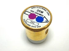 BIRD ELECTRONIC 25C ELEMENT SLUG 25W 100-250 MHz for WATTMETER