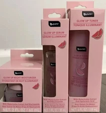 B.Pure Watermelon Glow Up Recipe Toner Serum Moisturizer Set B.Pure B Pure HTF