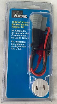 IDEAL  TL-532A 120V AC Circuit Breaker Finder Adapter Kit NEW