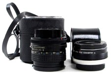 Adaptable  Exp. 28mm Tokina Lens  Super Albinar Auto Tele Converter w Case