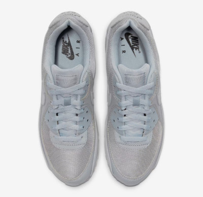Nike Air Max 90 Shoes Wolf Grey Black Men's | Size 6 - 15 | eBay