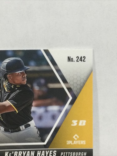 Ke'Bryan Hayes 2021 Panini Mosaic RC #242 Pittsburgh Pirates Rookie Card - Picture 9 of 12