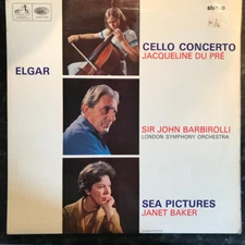 Sir Edward Elgar - Cello Concerto / Sea Pictures / VG / LP, ER1